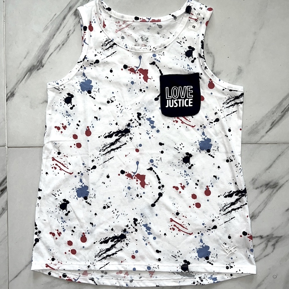 Justice tank top